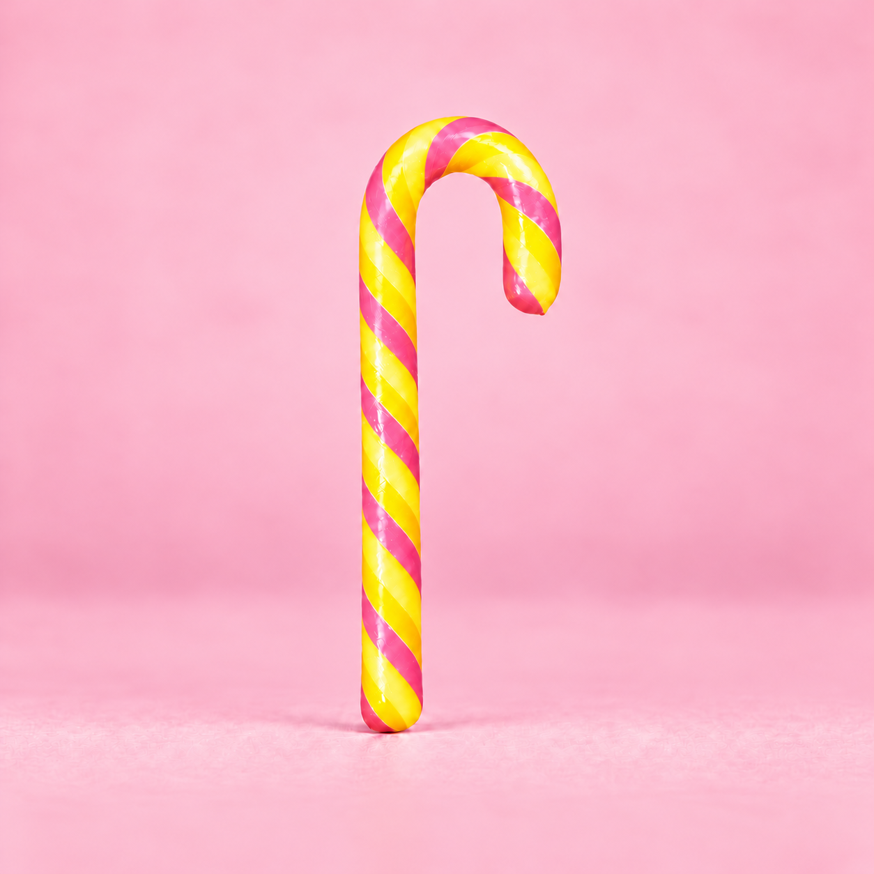 Candy Star Pembe Sarı Baston Şeker