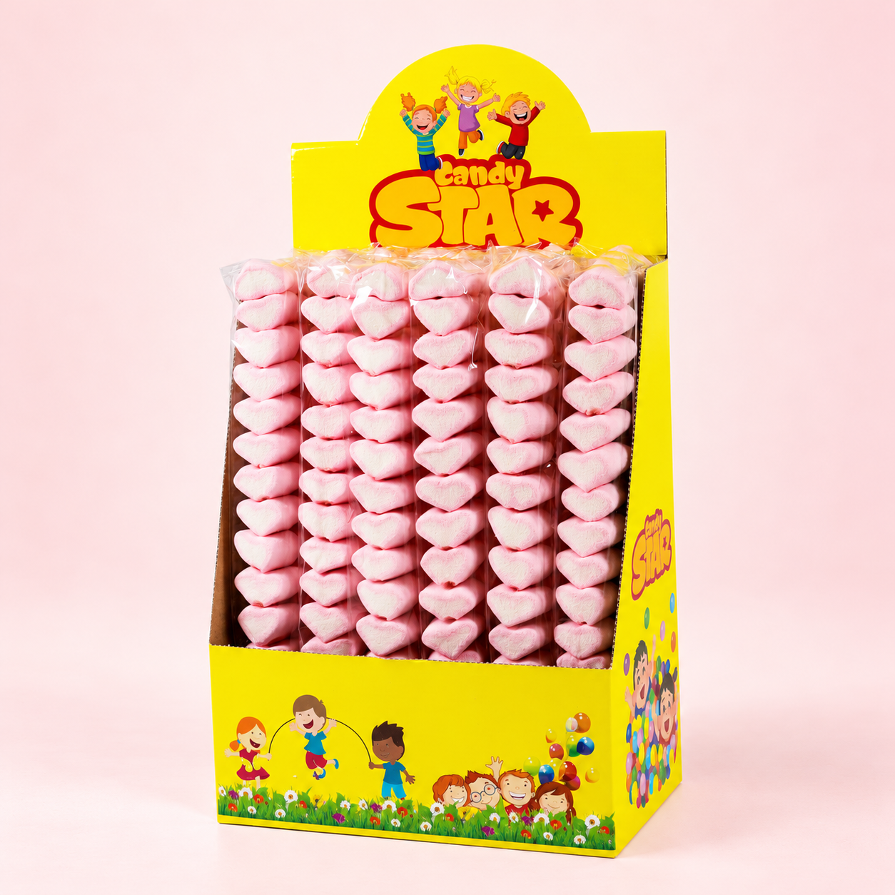 Heart Marshmallow Lollipop 50 g