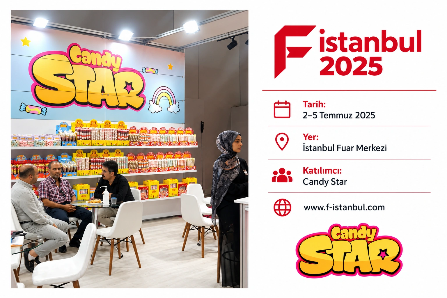 F İstanbul – Gıda, İçecek, Üretim Teknolojileri ve İhracat Fuarı 2025