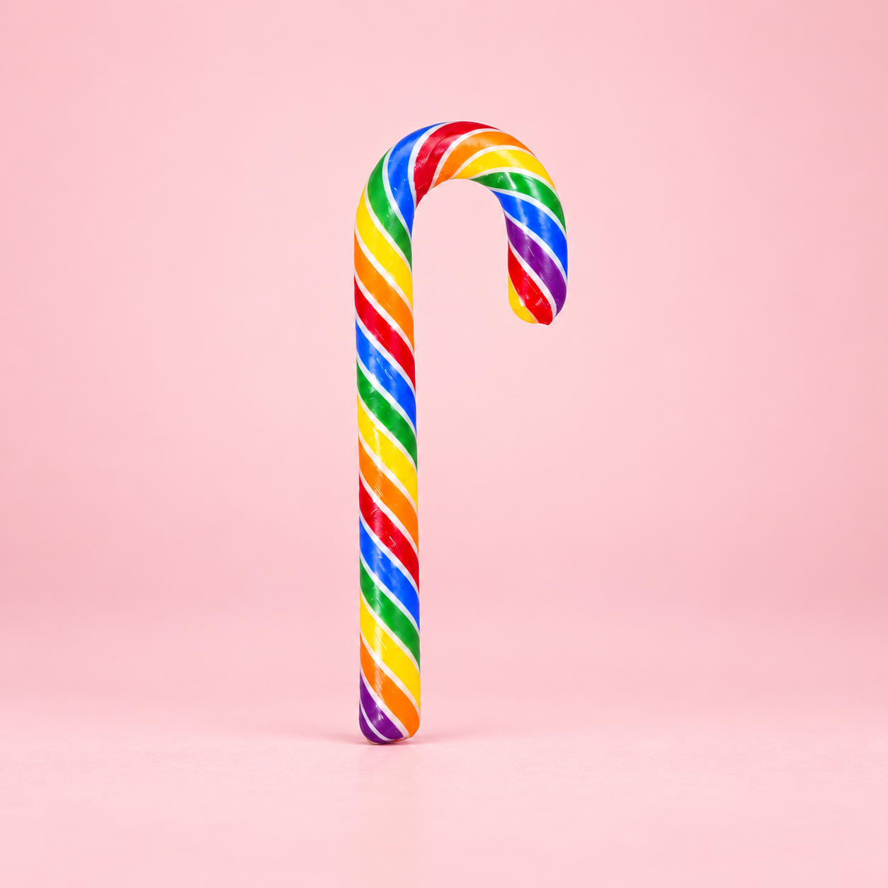 Candy Star Gökkuşağı Baston Şeker