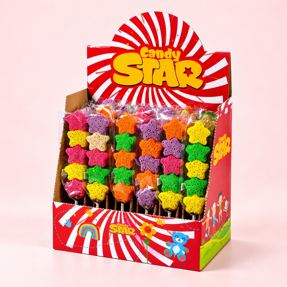 Candy Star Yıldız Jellypop 45 g