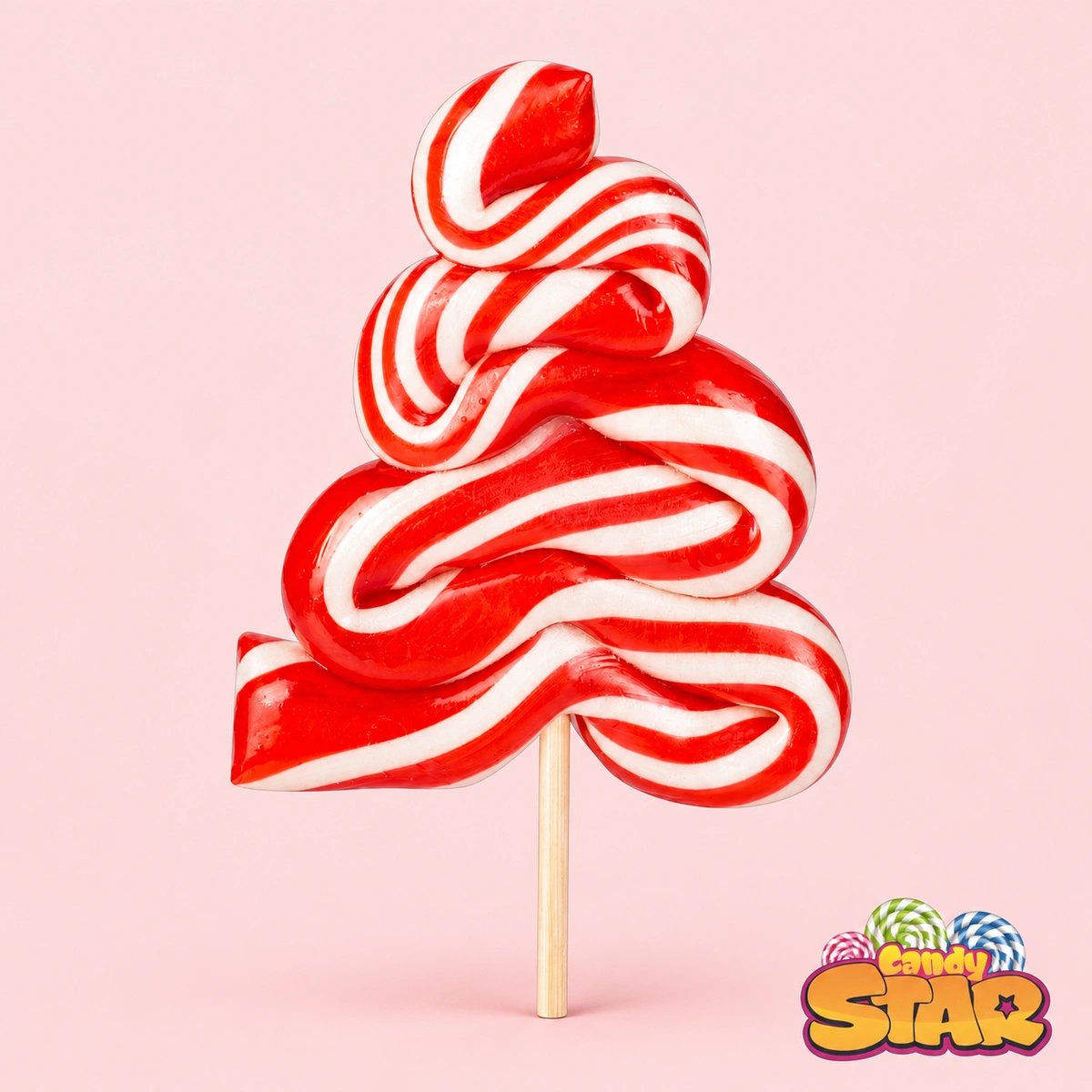 Candy Star Ağaç Sosyete Lolipop Şeker 30g
