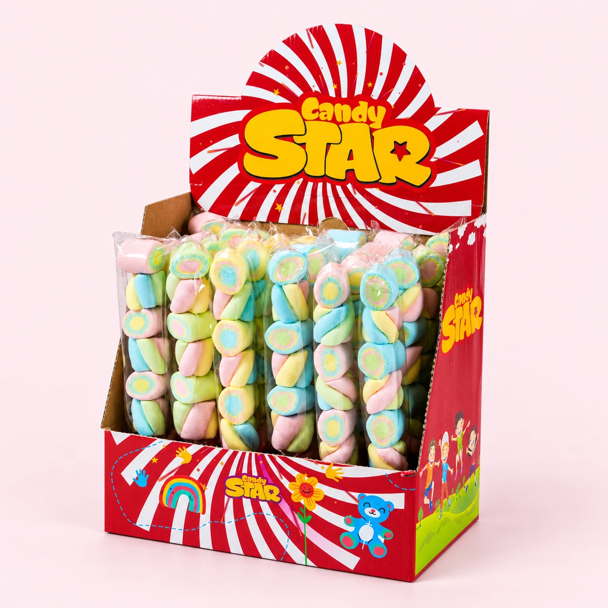Roller / Twist Marshmallow Lollipop 25 g